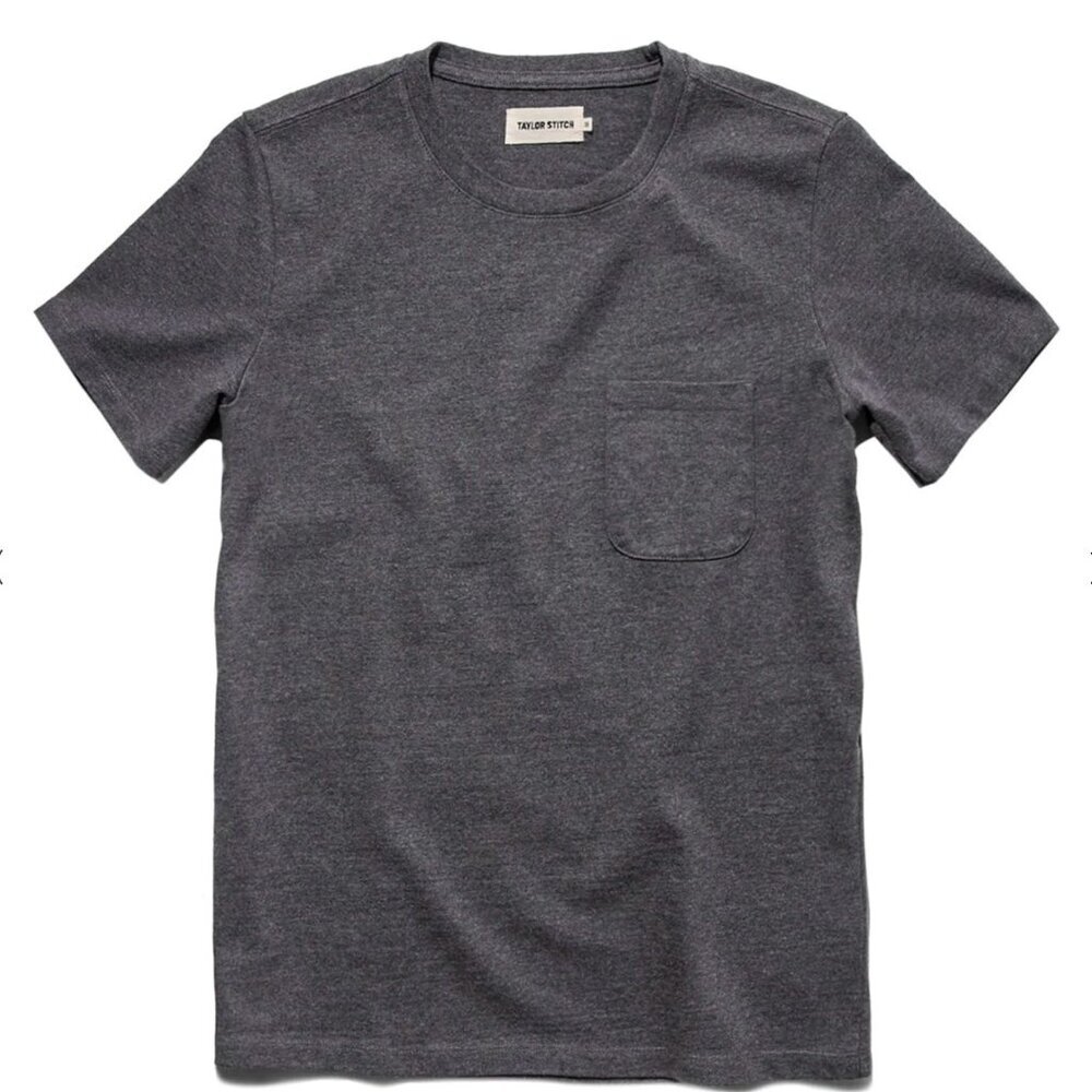 Taylor Stitch The Heavy Bag Pocket Tee Shirt